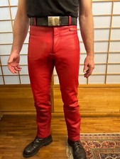 Lederhose rot hein gebraucht kaufen  Berlin