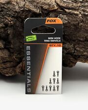Fox Carp Edges Essentials Mini Hook Ring Swivels Hakenringwirbel für Ronnie Rig comprar usado  Enviando para Brazil