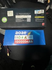 Scooter battery 48v for sale  LONDON