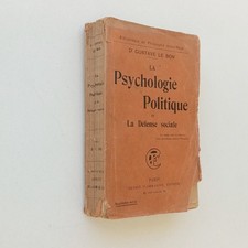 Psychologie politique défense d'occasion  Saint-Sorlin-en-Valloire