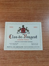 Etiquette clos vougeot d'occasion  Montigny-le-Bretonneux