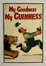 Goodness guinness lion for sale  Oceanside