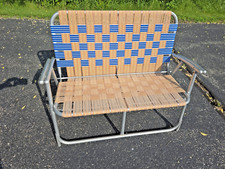Vintage aluminum webbed for sale  Mukwonago