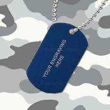 Blue aluminium personalised for sale  IPSWICH