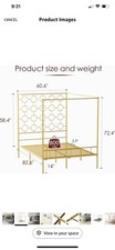 Modern bed frame for sale  Addison