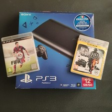 Sony PlayStation 3 Super Slim COMPLETA con 240gb SSD + Battlefield e FIFA 15 comprar usado  Enviando para Brazil