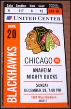 1997 chicago blackhawks for sale  Morton Grove