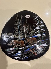 Assiette décorative porcelain d'occasion  Peymeinade