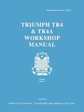 Triumph TR4 & TR4A Workshop Manual: 51032 by Triumph Cars Ltd. comprar usado  Enviando para Brazil