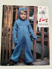 Vintage emu knitting for sale  UK