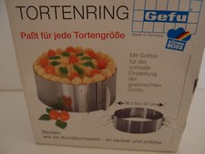 Tortenring edelstahl neu gebraucht kaufen  Nürnberg