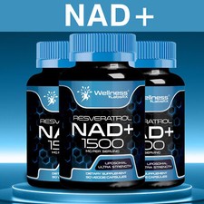 Wellness LabsRX NAD+ 1500mg Trans-Resweratrol, do przeciwstarzeniowego skupienia energii na sprzedaż  Wysyłka do Poland