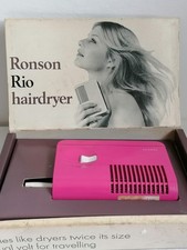 Ronson rio hairdryer for sale  KIDDERMINSTER