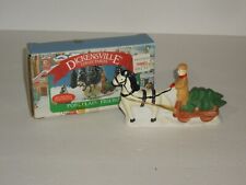Usado, 1991 NOMA Christmas Village Acc. Boneco de porcelana cavalo/carrinho na caixa  comprar usado  Enviando para Brazil