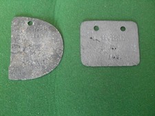 Plaques identite soldat d'occasion  Beaulieu-sur-Loire