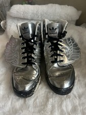 Tênis Adidas Jeremy Scott Wings 2.0 JS prata metálica S77798 tamanho 13 comprar usado  Enviando para Brazil