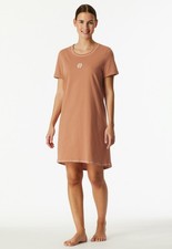 Schiesser Donna Camicia Notte 90 CM Sleepshirt Mezza Manica 36 38 40 42 44 46 48 comprar usado  Enviando para Brazil
