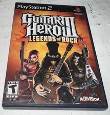 Guitar Hero III 3: Legends of Rock Sony Playstation 2 PS2 completo comprar usado  Enviando para Brazil