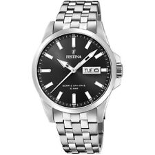 Reloj Festina Hombre Classics F20357/4 Acero Esfera negra 41mm Day/date comprar usado  Enviando para Brazil