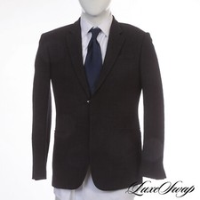 Jaqueta Kilgour Savile Row feita na Itália malha preta grossa texturizada 1B 1V 38 nova sem etiquetas comprar usado  Enviando para Brazil