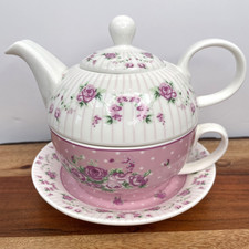 Pink floral tea for sale Pink floral tea for sale  LEEDS