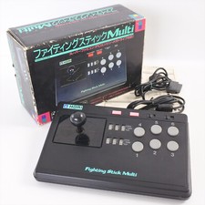 Mega Drive-Super Famicom-HORI Fighting Stick Multi Controller-Boxed-SFC MD 0910, usado comprar usado  Enviando para Brazil