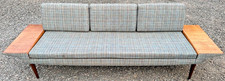 Teak floating sofa for sale  CORBY