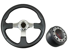 Chrome sports steering for sale  PETERBOROUGH