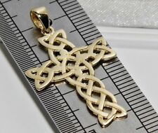  Pingente de cruz celta de ouro 9 quilates - Reino Unido Hallmarked comprar usado  Enviando para Brazil