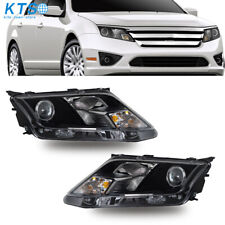 Faróis de substituição pretos Ford Fusion 2010-2012 par esquerda+direita comprar usado  Enviando para Brazil