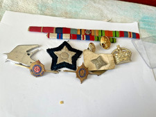 Military buttons ribbons for sale  ROMNEY MARSH