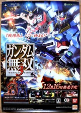 Usado, Pôster promocional japonês Dynasty Warriors: Gundam 3 RARO PS3 51,5cm x 73cm comprar usado  Enviando para Brazil