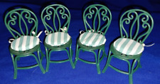 four patio chairs plastic for sale  Bronxville