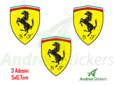 Scudetto ferrari adesivi usato  Cosenza