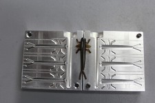 Molde de isca macia de alumínio - 2" Mayfly Nymph - 3 cavidades comprar usado  Enviando para Brazil