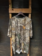 Camiseta Real Tree Camo Dry Fit Masculina XL Manga Curta Camuflagem Poli- Camiseta , usado comprar usado  Enviando para Brazil