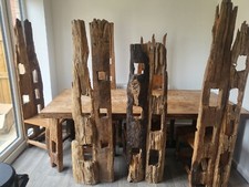 driftwood dining table for sale  UK