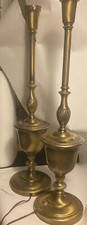 Pair tall brass for sale  Shoreham