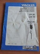 Wacker druckluft hammer gebraucht kaufen  Könnern