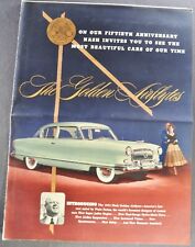 1952 nash brochure for sale  Olympia