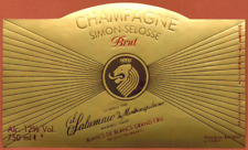 Etiquette champagne brut usato  Spedire a Italy