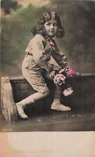 Child postcard elegant d'occasion  Expédié en Belgium