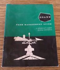 Vintage 1962 Doane Farm Management Guide Complete Farming Softcover Book 398 Pgs comprar usado  Enviando para Brazil