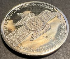 Medaille versilbert 40mm gebraucht kaufen  Teltow