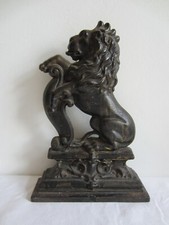 Gusseisen heraldischer löwe gebraucht kaufen  Bochum