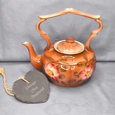 Large floral teapot for sale  PULBOROUGH