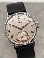 VINTAGE OMEGA 30T2 HANDAUFZUG SECTOR DIAL NUMERAL BIG EYES SUBSECOND MILITARY comprar usado  Enviando para Brazil