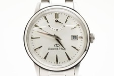 Usado, [Exc+5] ORIENT STAR EL05-C0-B Relógio Masculino Automático Reserva de Energia Branco JAPÃO comprar usado  Enviando para Brazil
