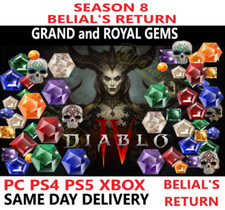 TEMPORADA 8 DIABLO 4 Grand/Royal Gems Softcore ✅ PC PS4 PS5 XBOX ✅ DIABLO IV, usado comprar usado  Enviando para Brazil