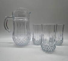 glasses set pitcher glass 4 for sale  Las Vegas